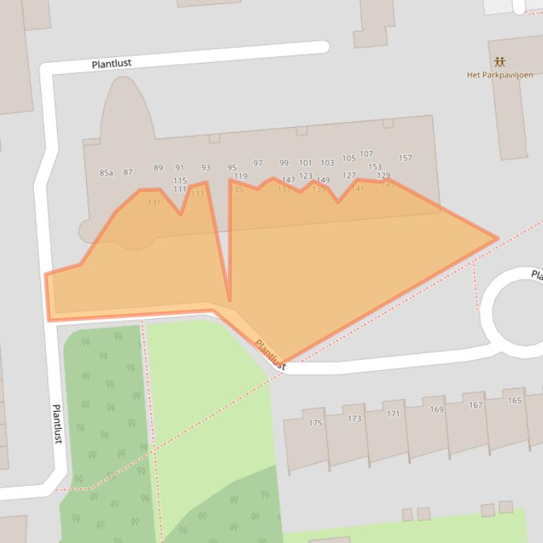 Kaart van postcodegebied 5141SP.