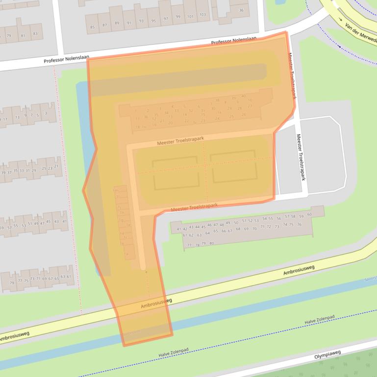 Kaart van postcodegebied 5142AP.
