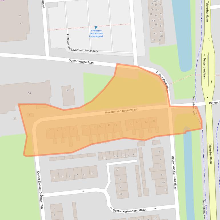 Kaart van postcodegebied 5142BD.