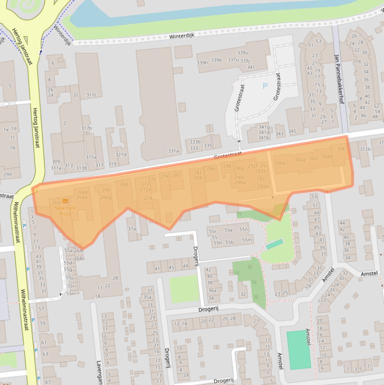Kaart van postcodegebied 5142CC.