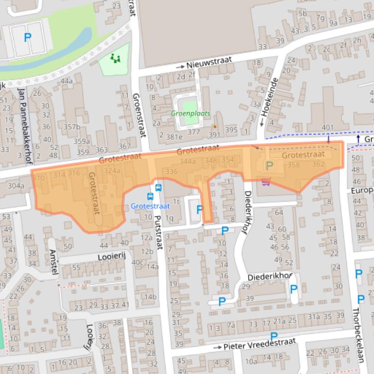 Kaart van postcodegebied 5142CD.