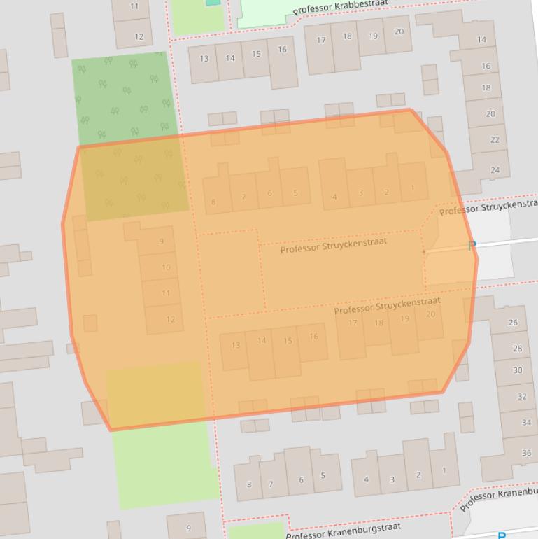 Kaart van postcodegebied 5142CM.
