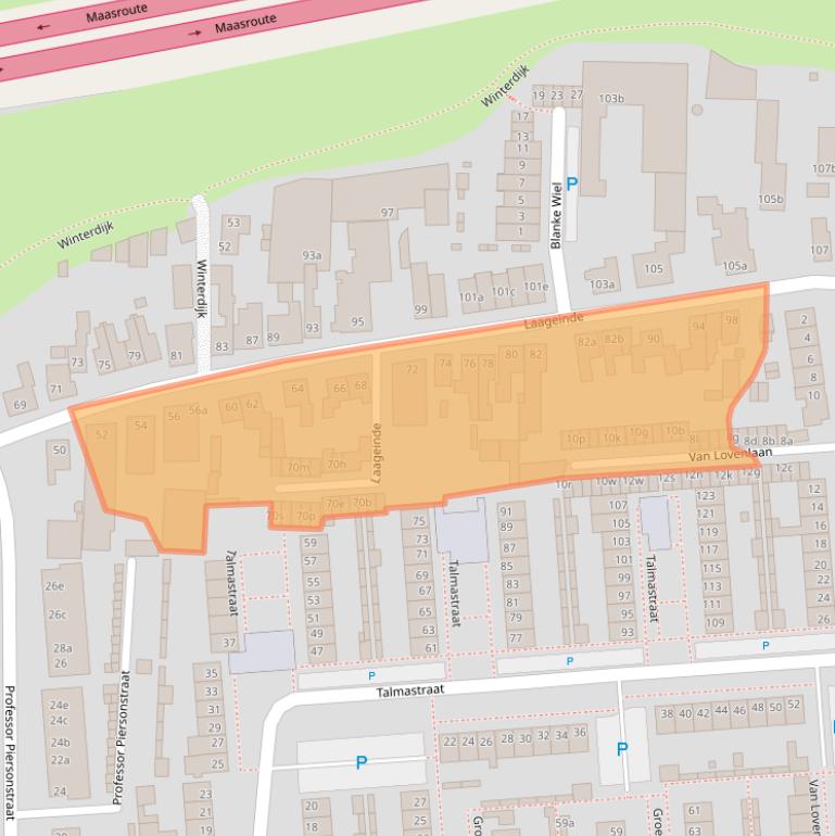 Kaart van postcodegebied 5142EJ.