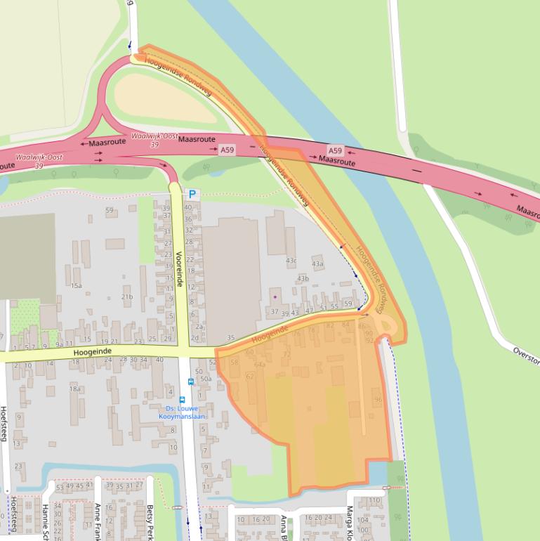 Kaart van postcodegebied 5142GD.