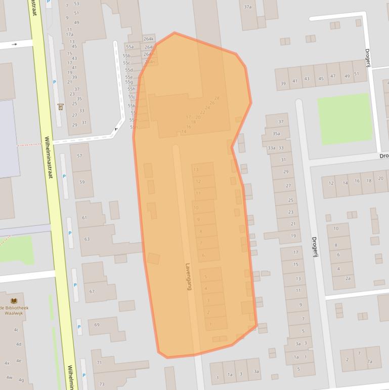 Kaart van postcodegebied 5142HG.