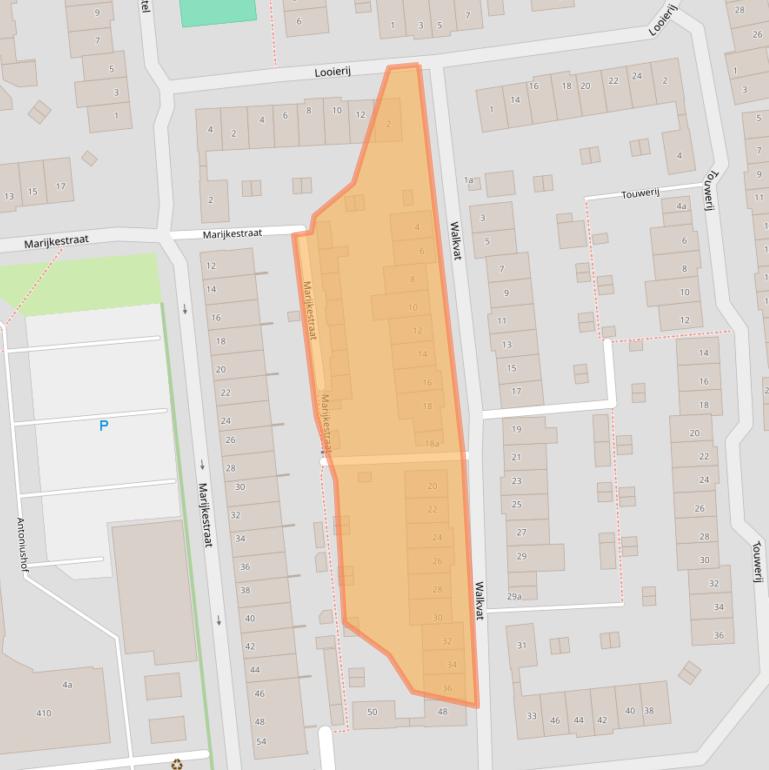 Kaart van postcodegebied 5142HM.