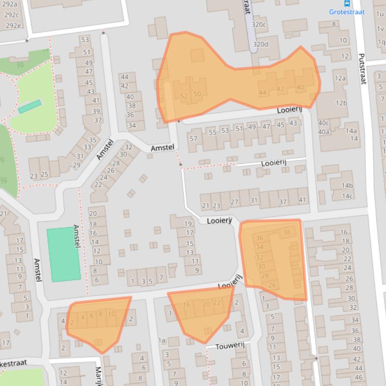 Kaart van postcodegebied 5142HP.
