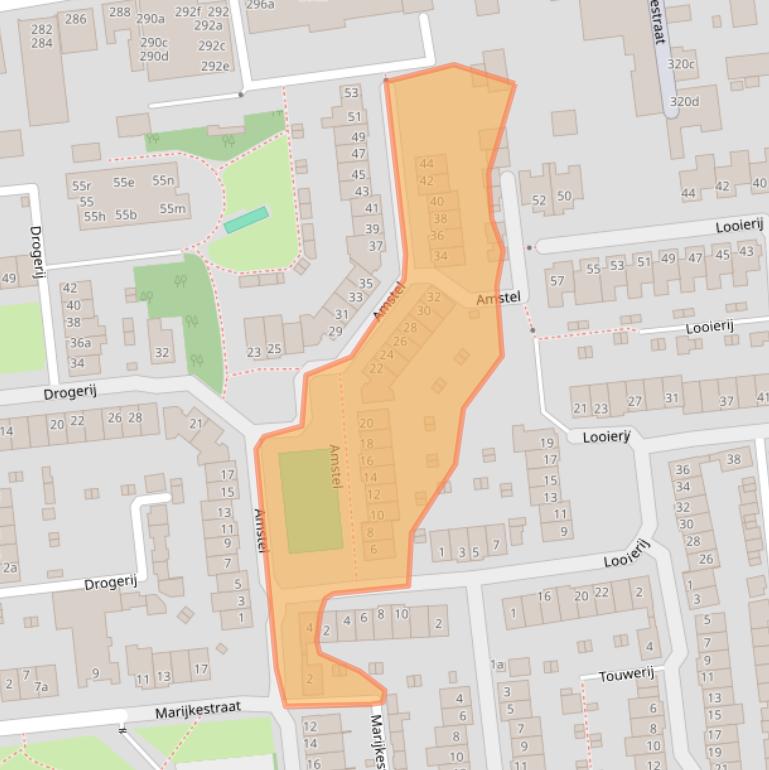 Kaart van postcodegebied 5142HS.