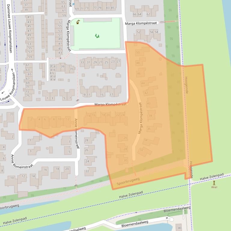 Kaart van postcodegebied 5142MG.