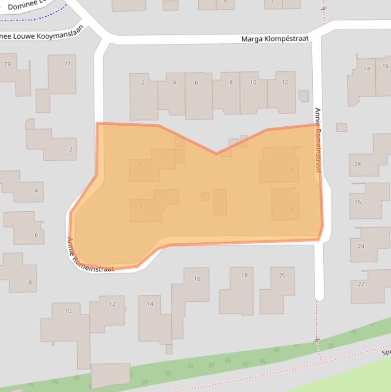 Kaart van postcodegebied 5142MN.