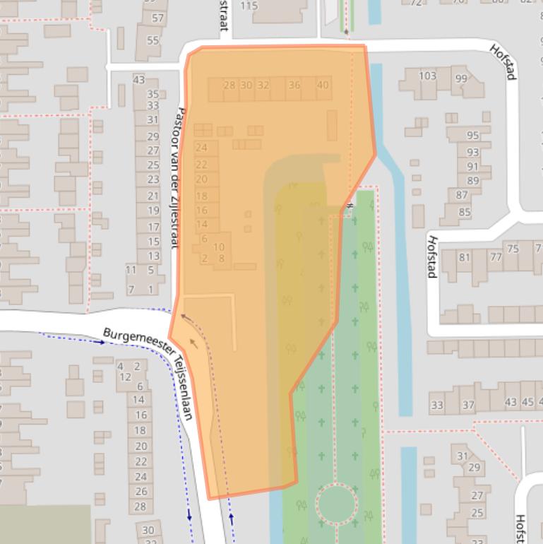 Kaart van postcodegebied 5142ND.