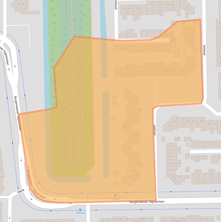 Kaart van postcodegebied 5142NH.