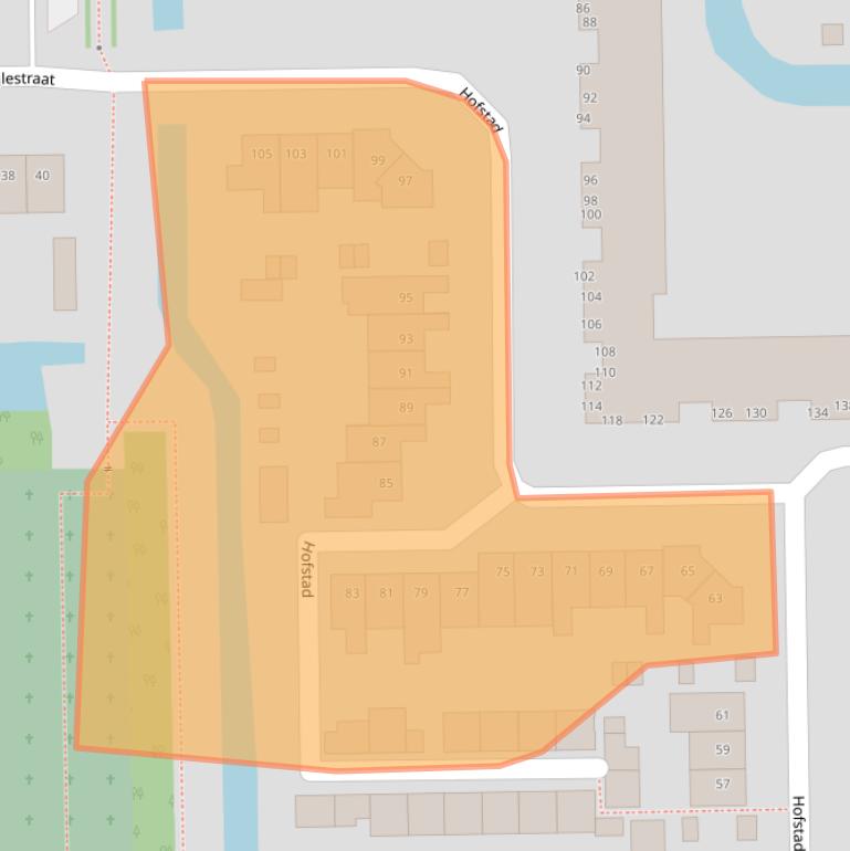 Kaart van postcodegebied 5142NJ.