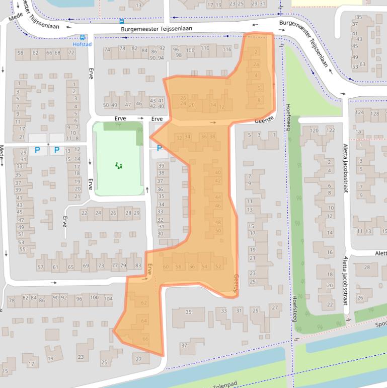 Kaart van postcodegebied 5142NP.