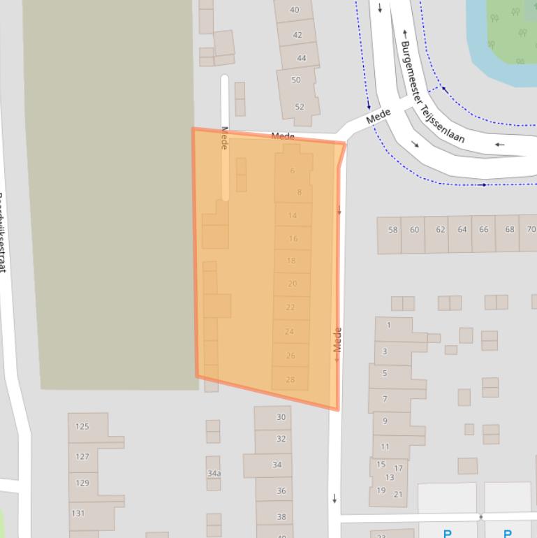 Kaart van postcodegebied 5142NT.