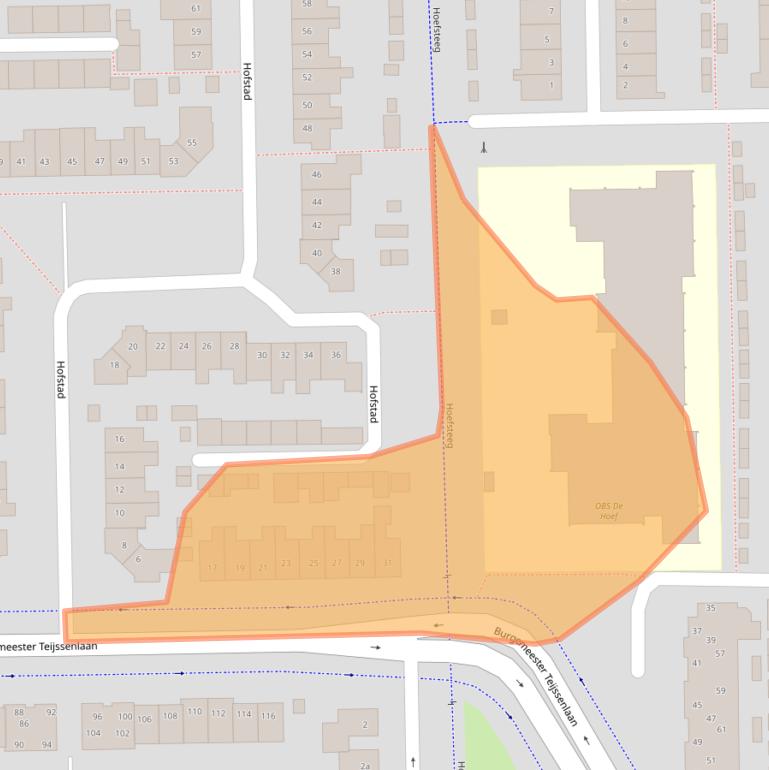 Kaart van postcodegebied 5142PG.