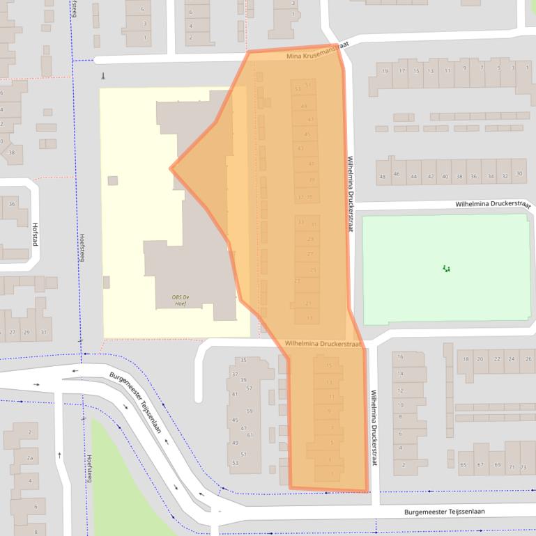 Kaart van postcodegebied 5142PP.