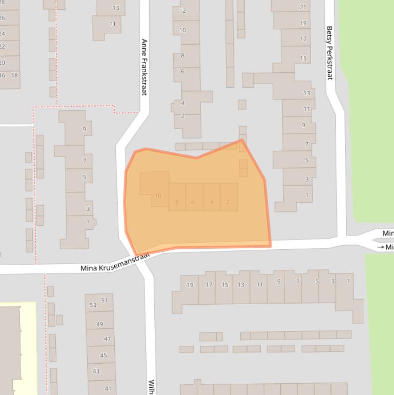 Kaart van postcodegebied 5142PT.