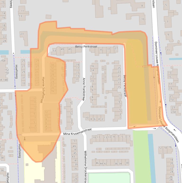 Kaart van postcodegebied 5142PW.