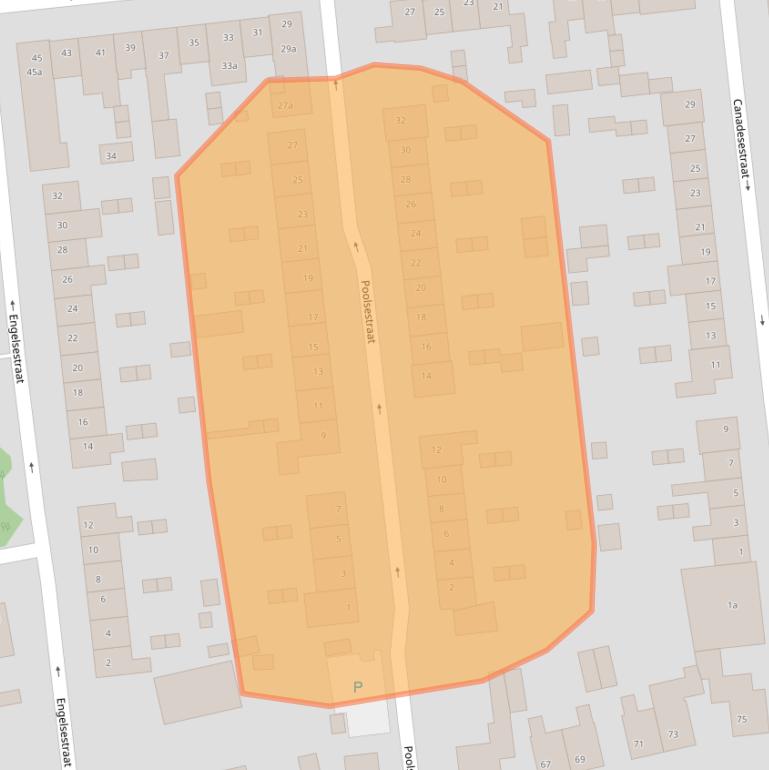 Kaart van postcodegebied 5142RC.