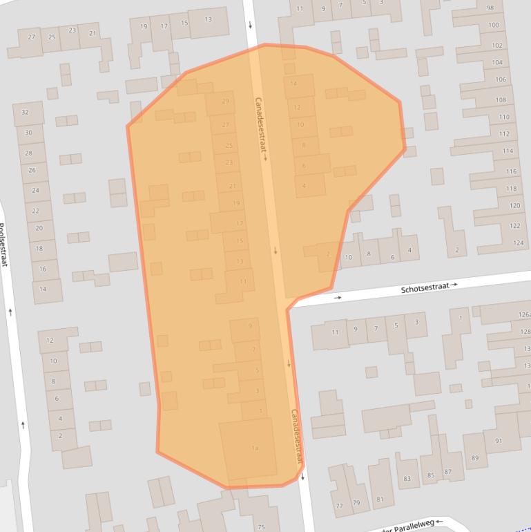 Kaart van postcodegebied 5142RD.