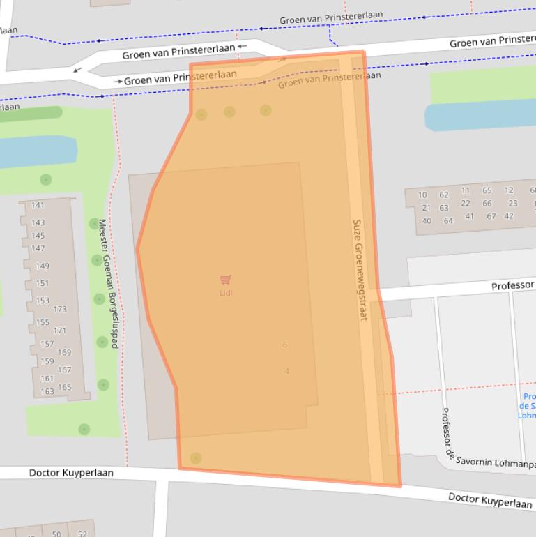 Kaart van postcodegebied 5142TN.