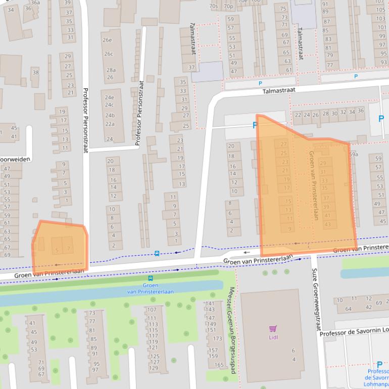 Kaart van postcodegebied 5142VA.