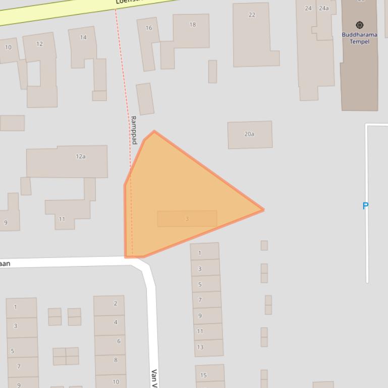 Kaart van postcodegebied 5142VK.