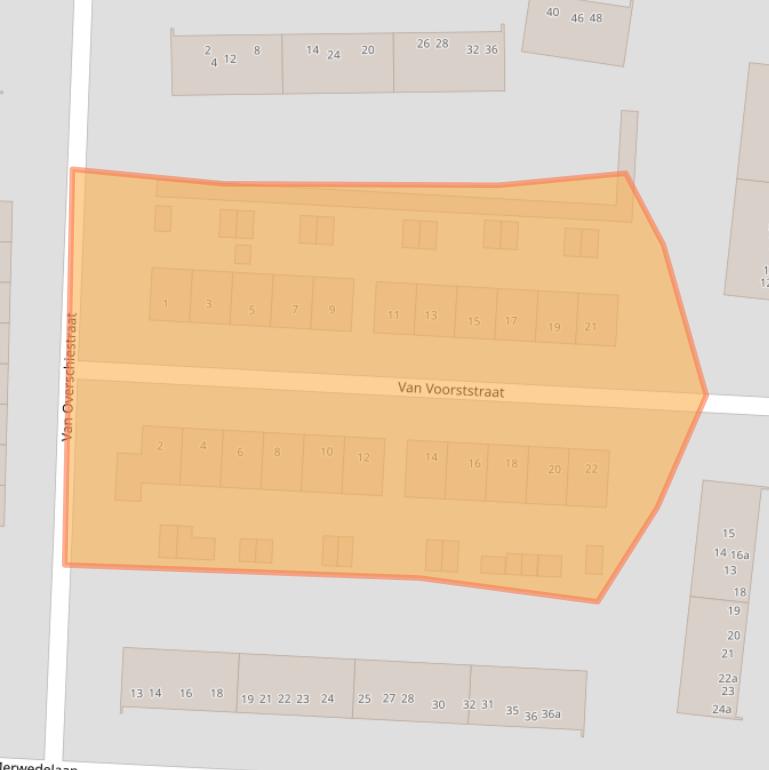 Kaart van postcodegebied 5142WL.