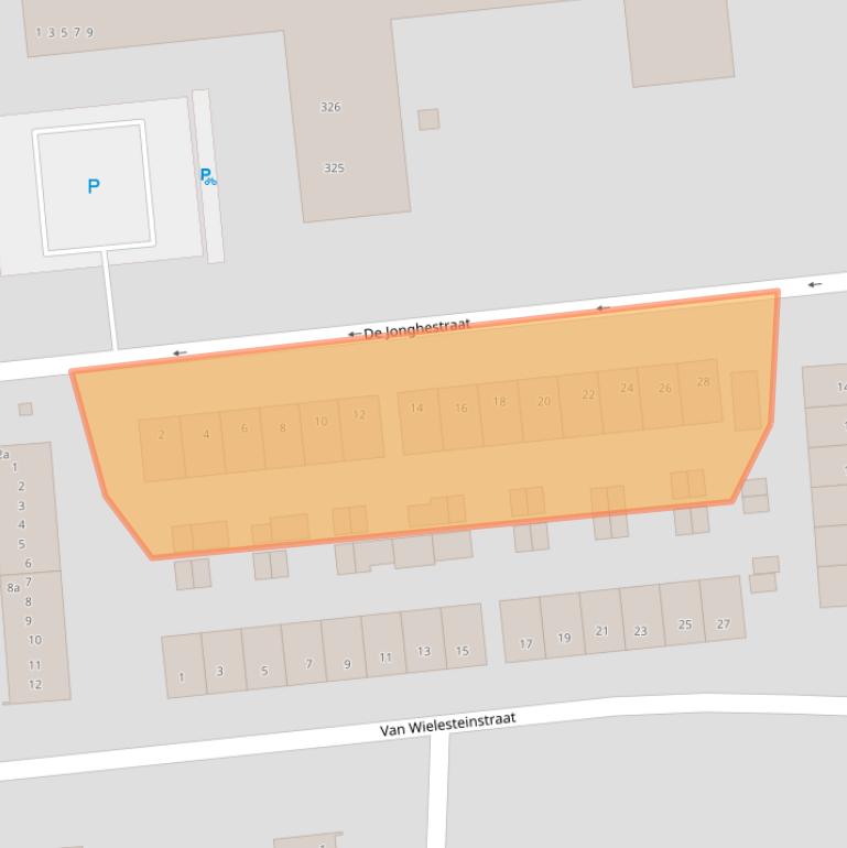 Kaart van postcodegebied 5142WS.