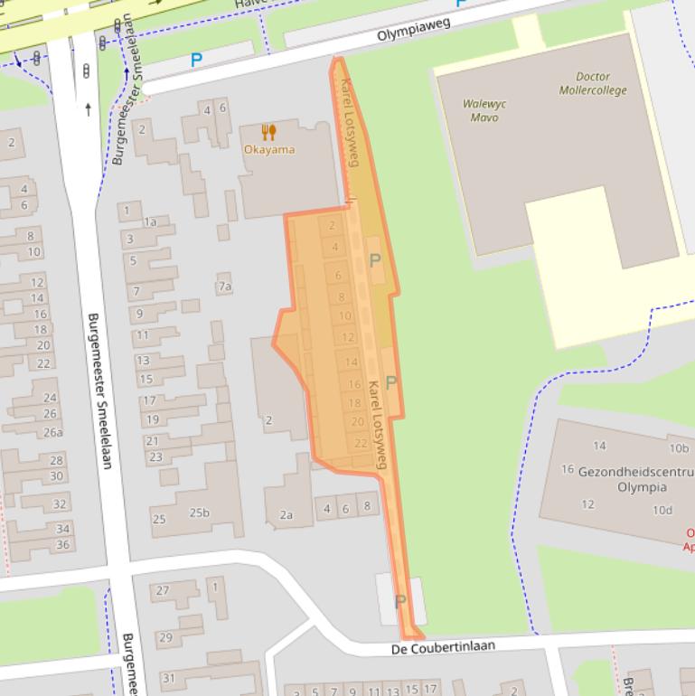 Kaart van postcodegebied 5143AA.