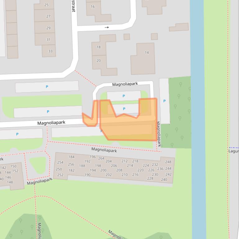 Kaart van postcodegebied 5143AW.