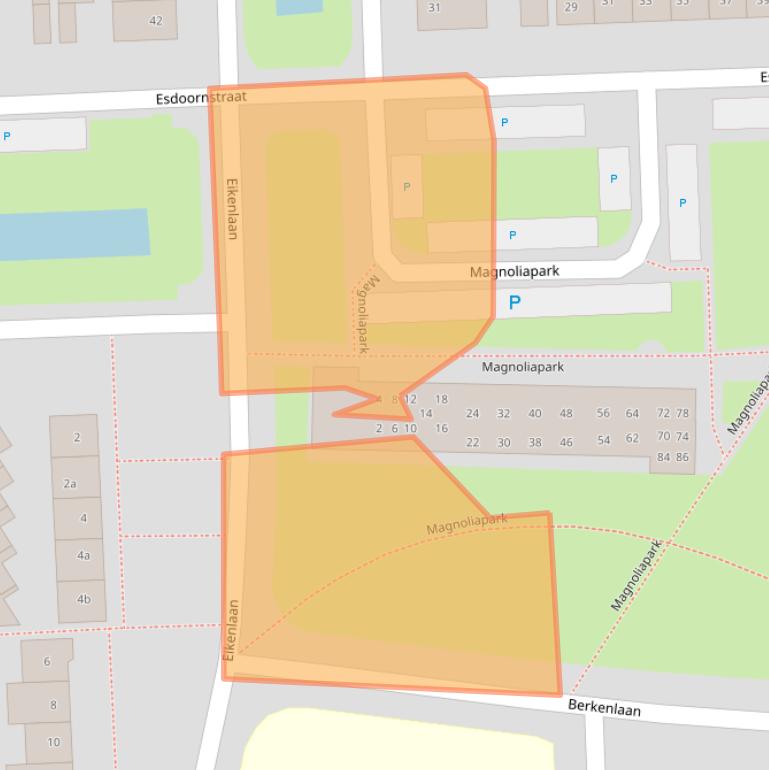 Kaart van postcodegebied 5143AX.