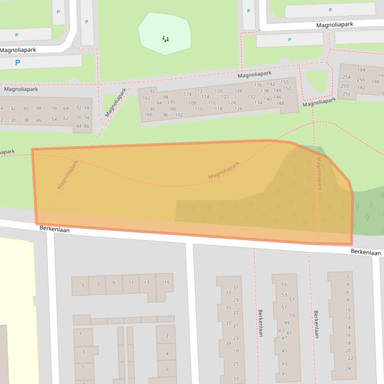 Kaart van postcodegebied 5143AZ.