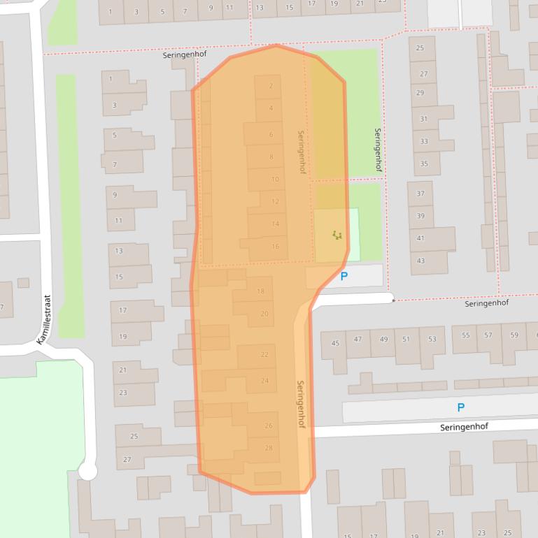 Kaart van postcodegebied 5143CK.