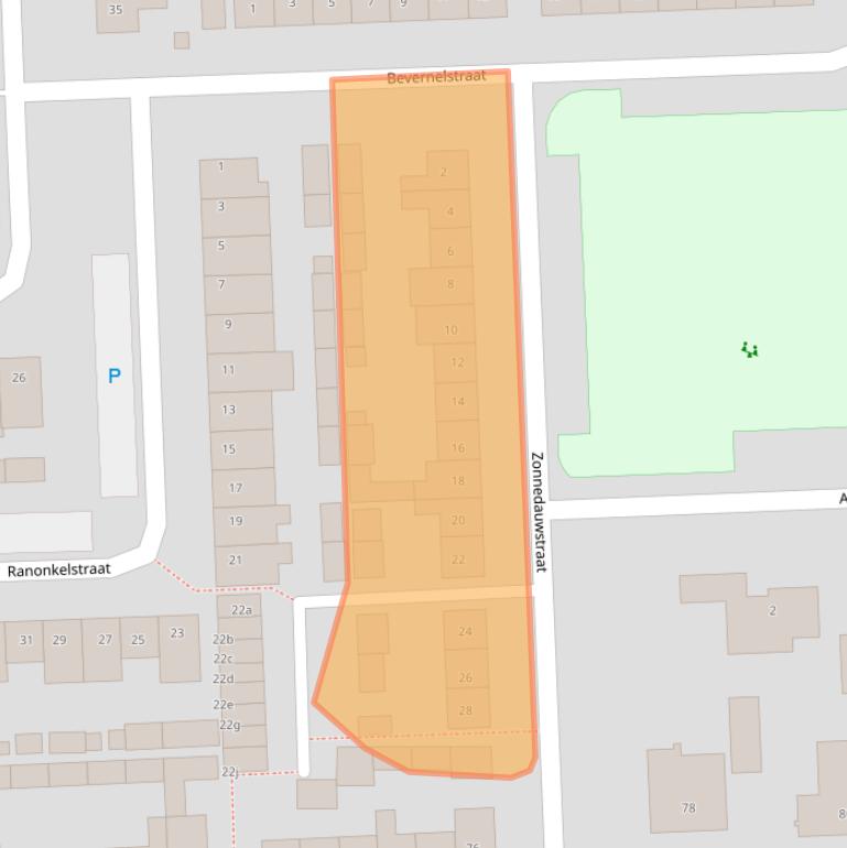 Kaart van postcodegebied 5143CM.