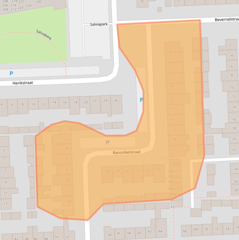 Kaart van postcodegebied 5143CN.
