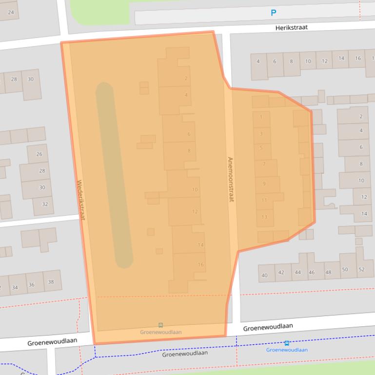 Kaart van postcodegebied 5143CP.