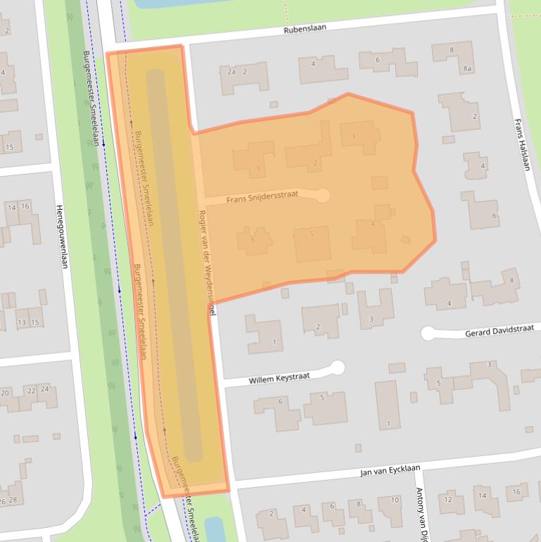 Kaart van postcodegebied 5143GC.