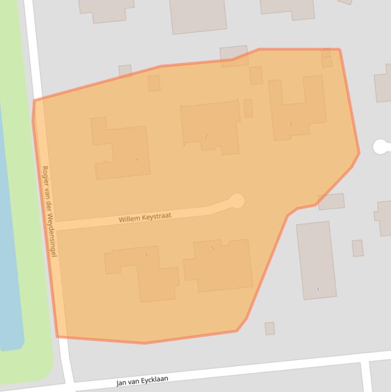 Kaart van postcodegebied 5143GD.