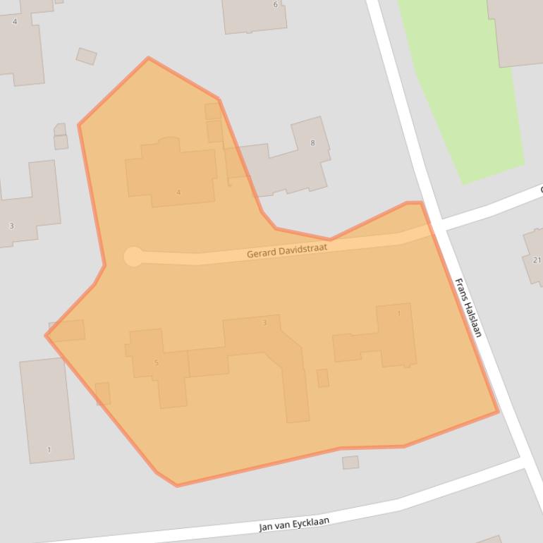 Kaart van postcodegebied 5143GG.