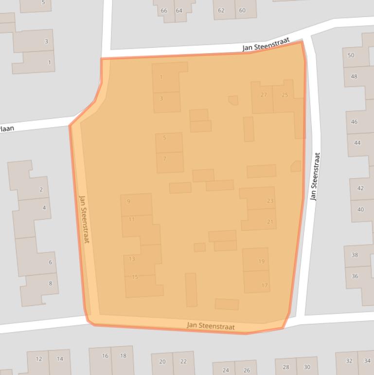 Kaart van postcodegebied 5143GP.