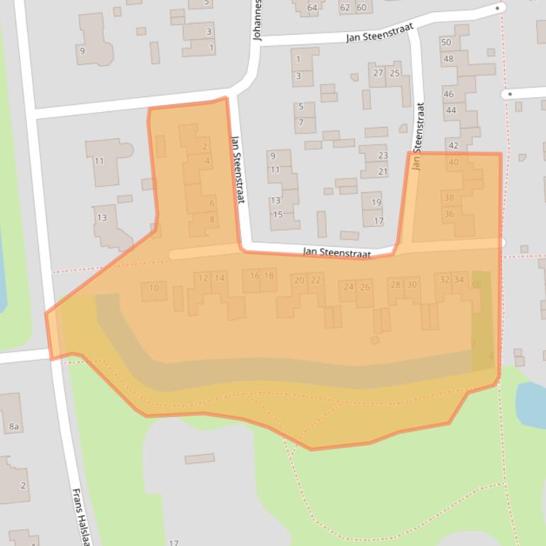 Kaart van postcodegebied 5143GR.