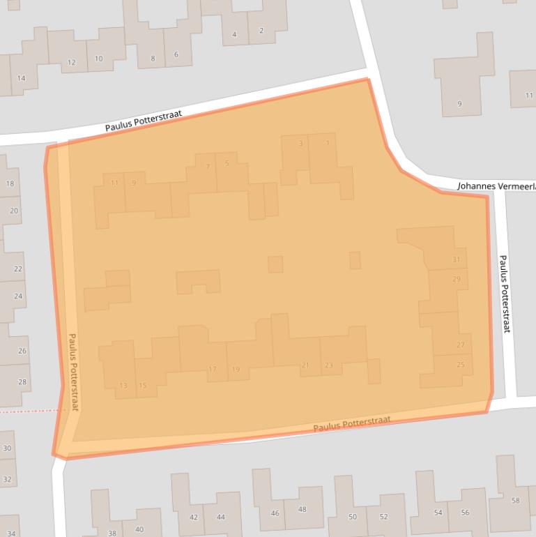 Kaart van postcodegebied 5143GW.