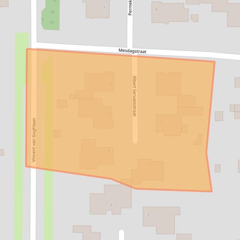 Kaart van postcodegebied 5143HB.