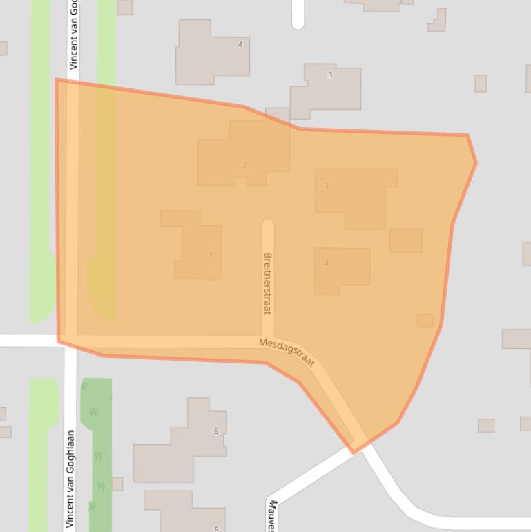 Kaart van postcodegebied 5143HN.