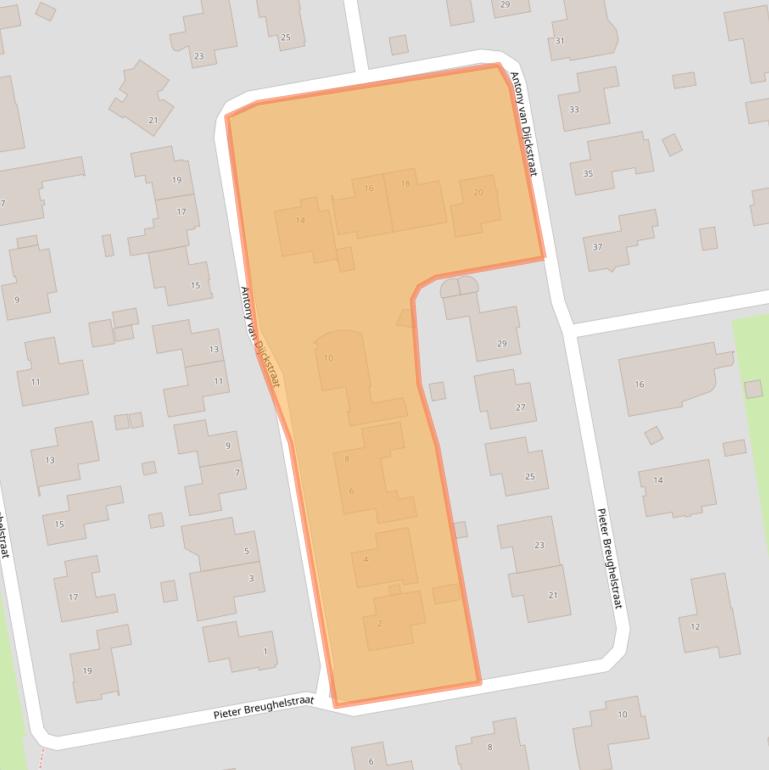 Kaart van postcodegebied 5143JC.