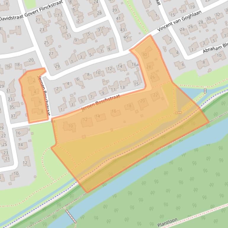 Kaart van postcodegebied 5143JH.