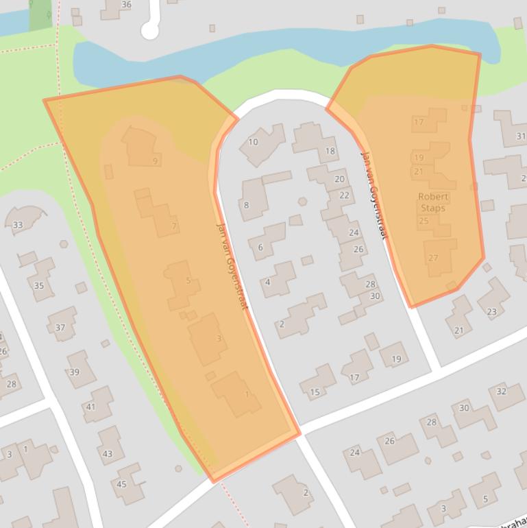 Kaart van postcodegebied 5143JL.