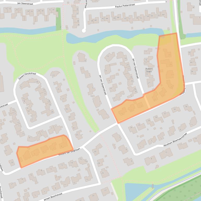 Kaart van postcodegebied 5143JN.
